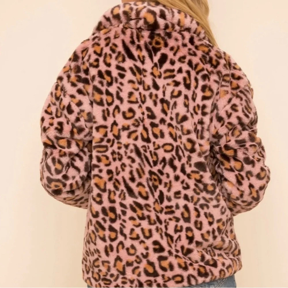 Leopard Fur Jacket - Picture 10 of 12